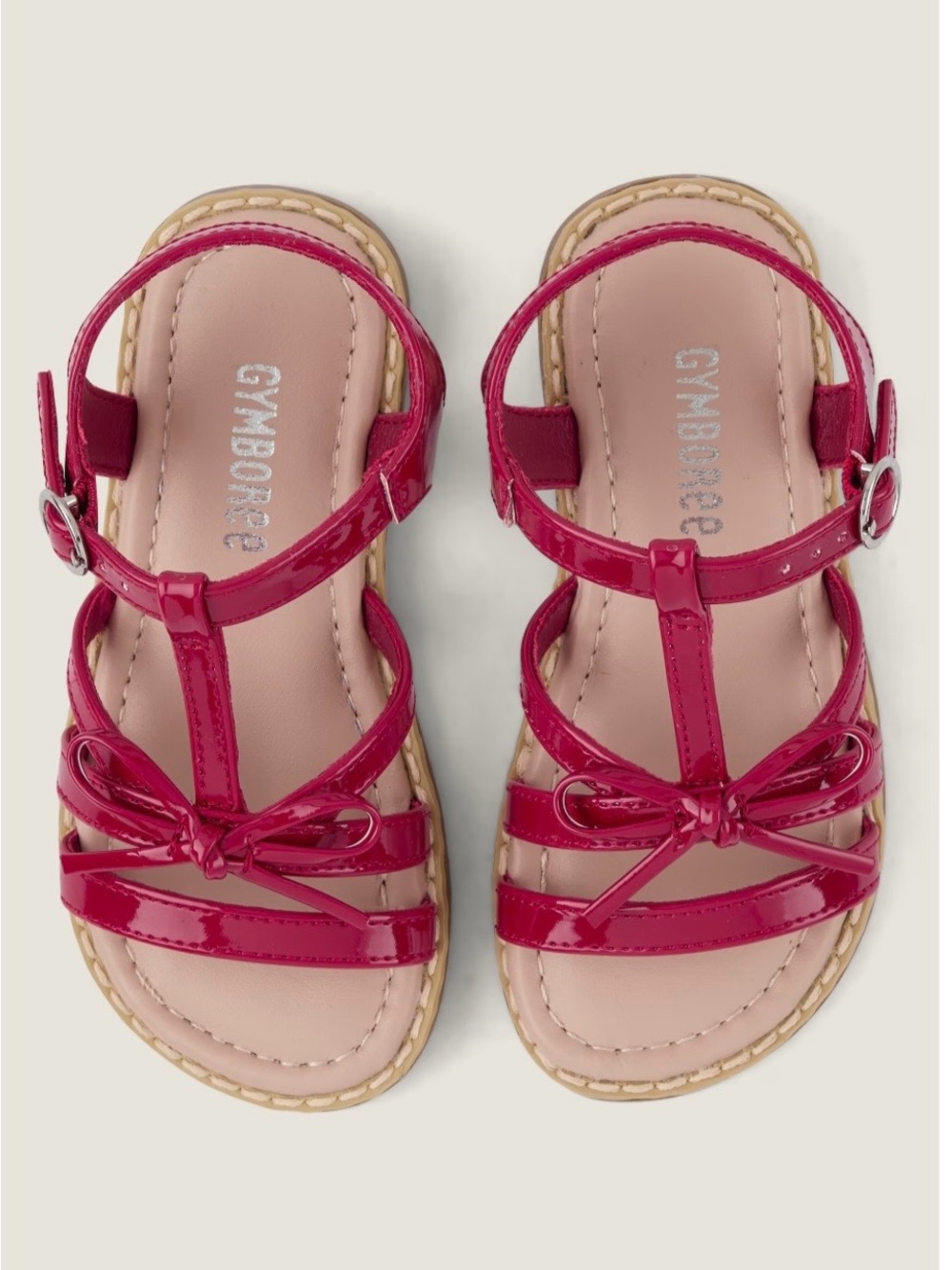 Gymboree Girls' Bow T-Strap Sandals (new!)